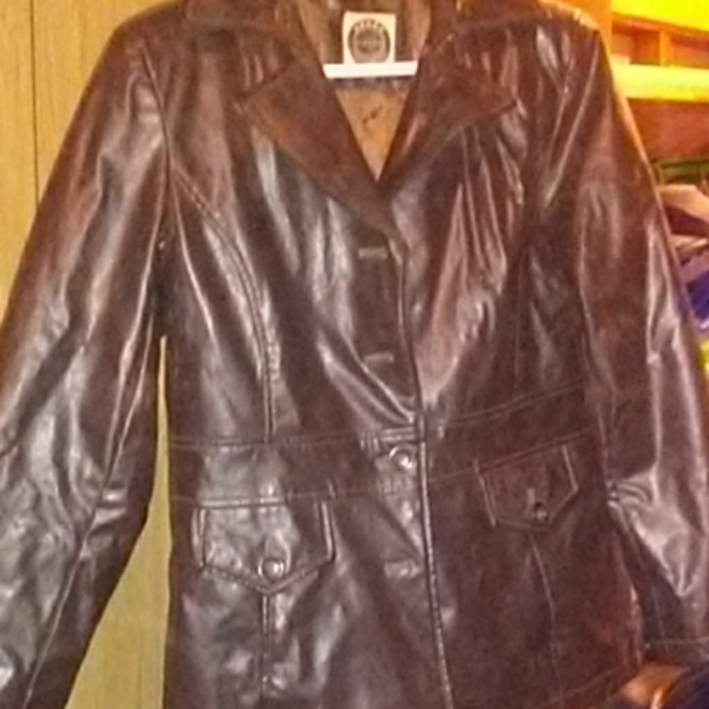 Leather jacket